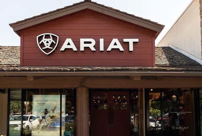 Ariat Fresno Brand Shop Storefront